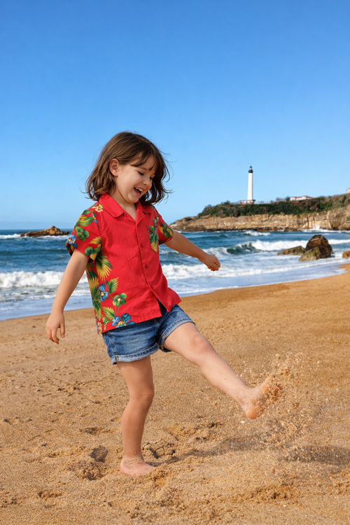 Chemise enfant Playaroja