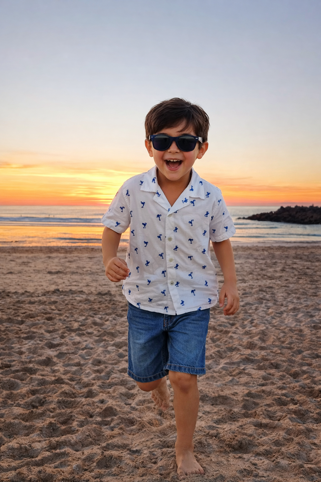 Chemise enfant Flamingo