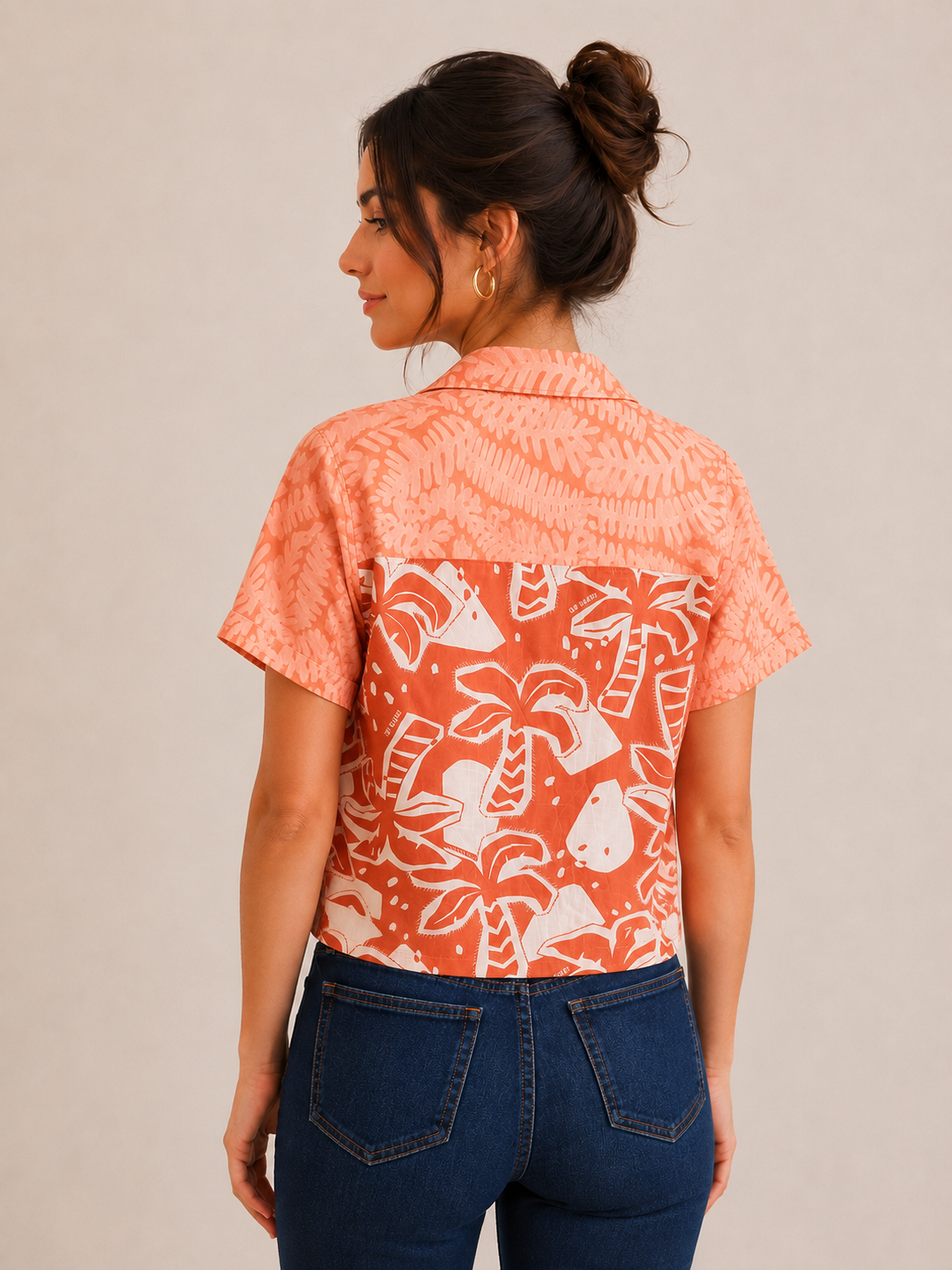Chemise Galapagos -coupe courte-
