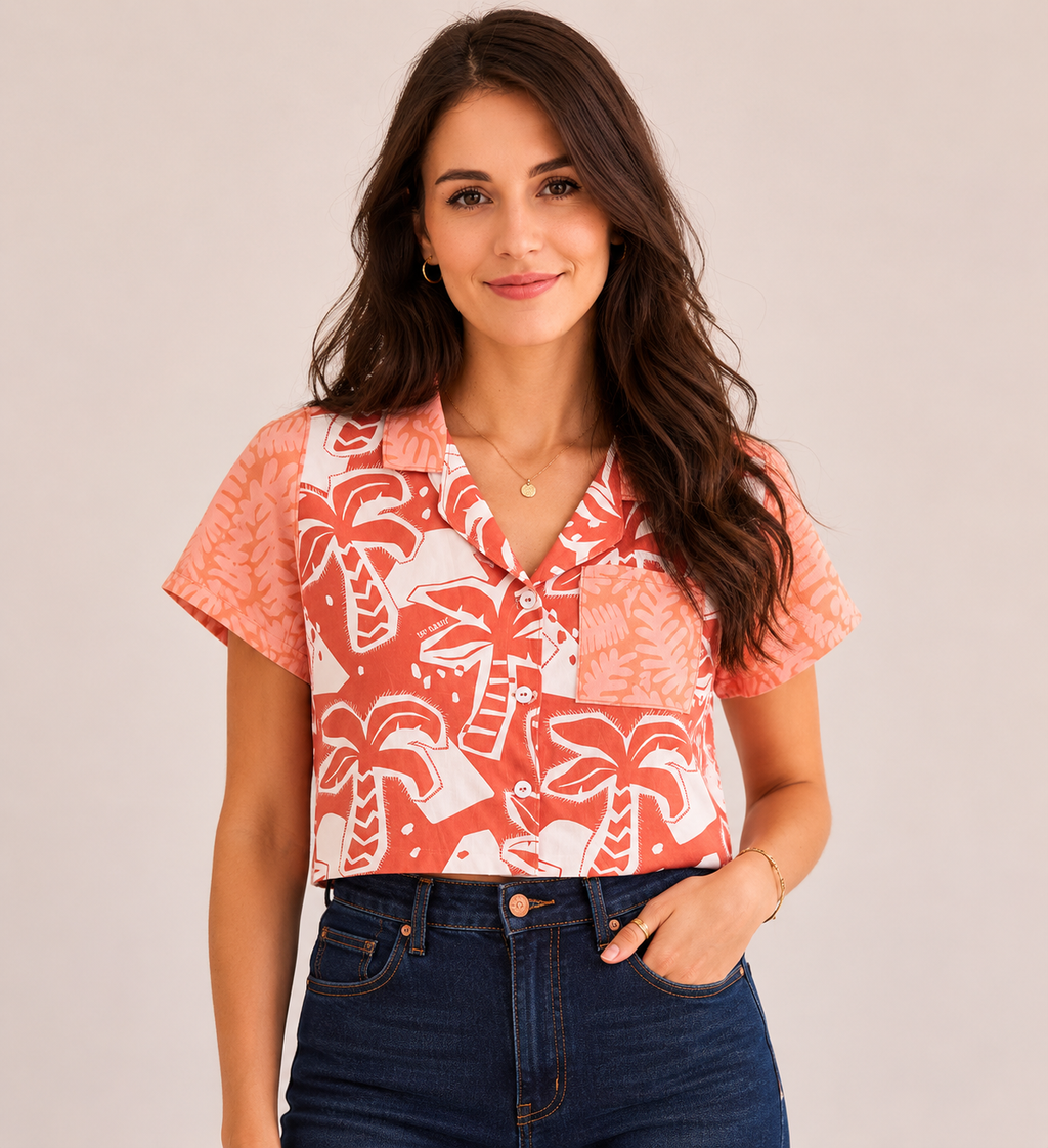 Chemise Galapagos -coupe courte-