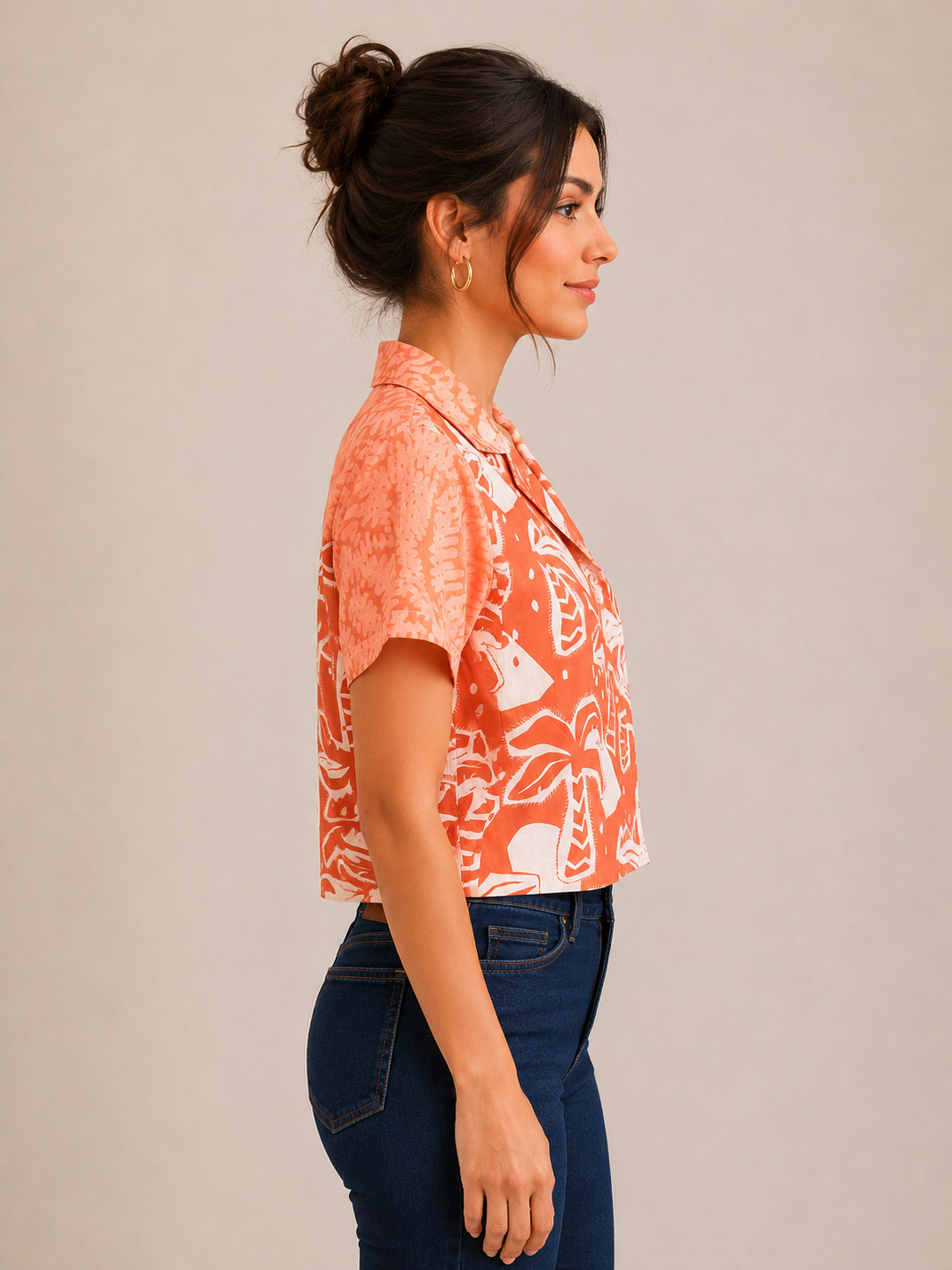 Chemise Galapagos -coupe courte-