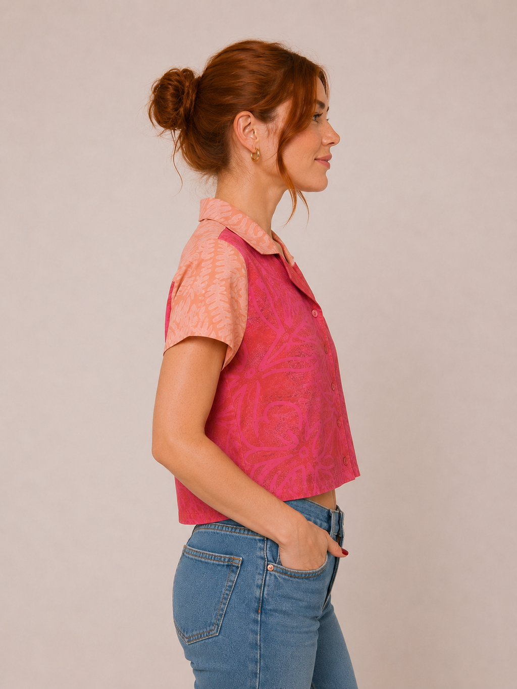 Chemise Tahiti -coupe courte-
